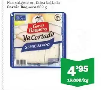 Sorli Formatge semi falca tallada garcía baquero oferta