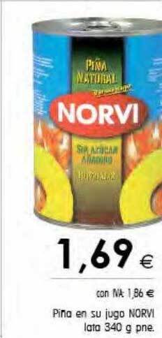 Cash Ifa Piña en su jugo norvi oferta