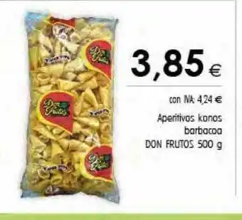 Cash Ifa Aperitivos konos barbacao don frutos oferta