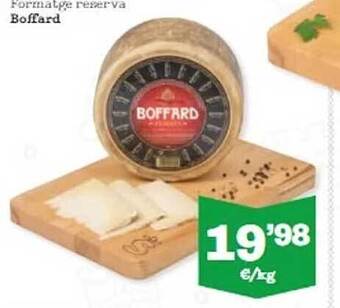 Sorli Formatge reserva boffard oferta