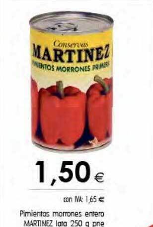 Cash Ifa Pimientos morrones entero martinez oferta