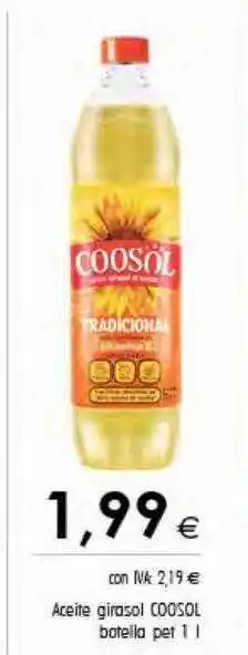 Cash Ifa Aceite girasol coosol oferta