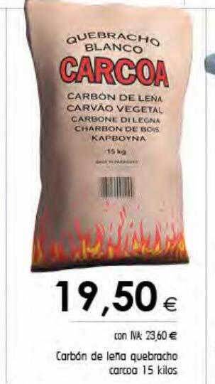 Cash Ifa Carbón de leña quebracho carcoa oferta