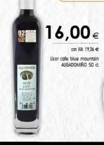 Cash Ifa Licor café blue mountain augadomiño oferta
