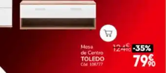 Conforama Mesa de centro toledo oferta