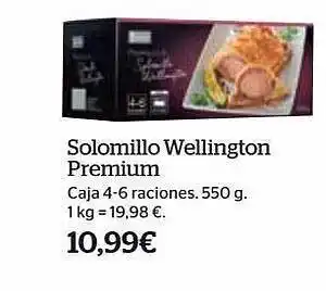 La Sirena Solomillo wellington premium oferta