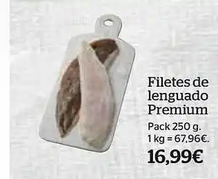 La Sirena Filets de lenguado premium oferta