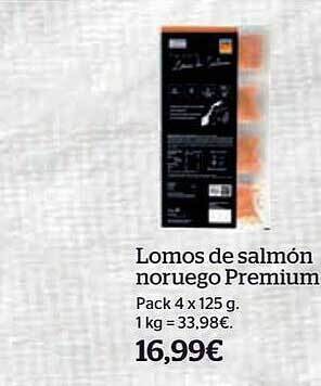 La Sirena Lomos de salmón noruego premium oferta