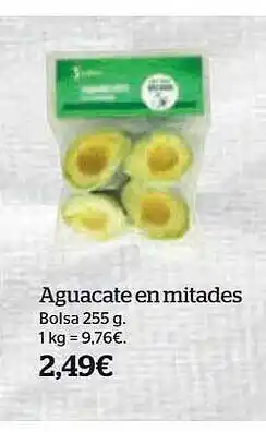 La Sirena Aguacate en mitades oferta