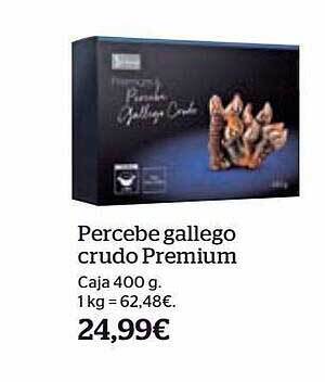 La Sirena Percebe gallego crudo premium caja oferta