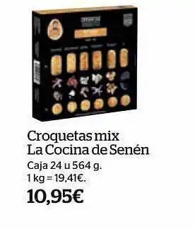La Sirena Croquetas mix de cocina de senén oferta
