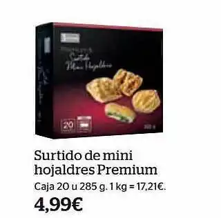 La Sirena Surtido de mini hojaldres premium oferta