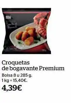 La Sirena Croquetas de bogavante premium oferta