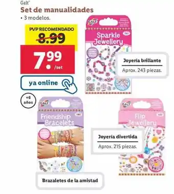 Lidl Galt set de manualidades oferta