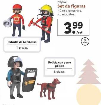 Lidl Playtive set de figuras oferta