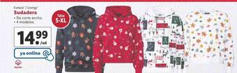 Lidl Esmara livergy sudadera oferta