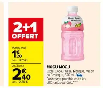 Carrefour 2+1 mogu mogu oferta