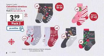 Lidl Pepperts! lupilu calcetines térmicos oferta