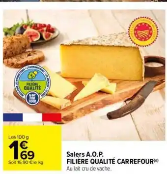 Carrefour Salers a.o.p. filière qualité carrefour oferta