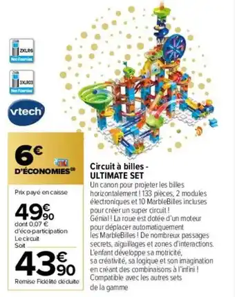 Carrefour Circuit à billes ultimate set oferta