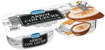 Sorli Arrós amb llet o la copa de xocolata i nata danone oferta