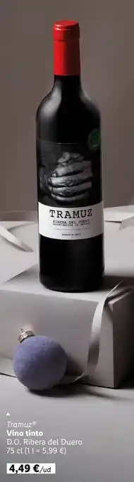 Lidl Ribera del duero joven oferta