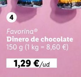 Lidl Chocolate favorina oferta