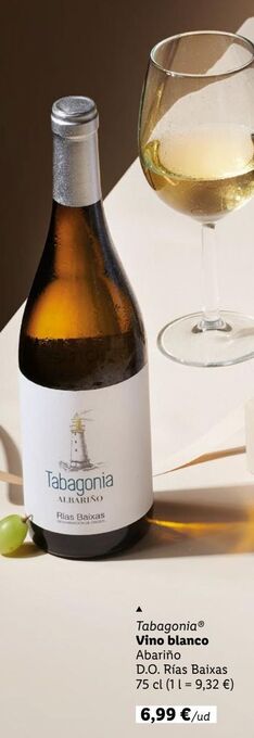 Lidl Vino blanco oferta