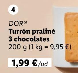 Lidl Turrón oferta