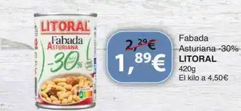 Dialprix Fabada asturiana -30% litoral oferta