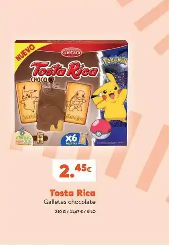 Dialprix Tosta rica galletas chocolate oferta