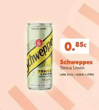 Dialprix Schweppes tónica limón oferta