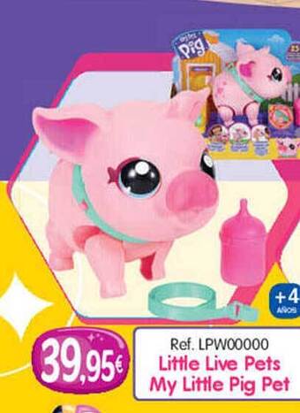 Little live pets my little pig pet