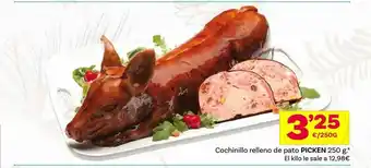 Supermercados Dani Cochinillo relleno de pato picken oferta