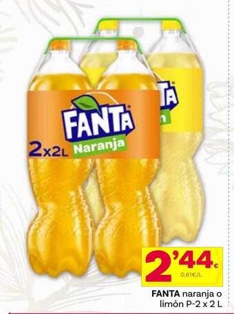 Supermercados Dani Fanta naranja o limón oferta