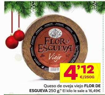 Supermercados Dani Queso de oveja viejo flor de esgueva oferta