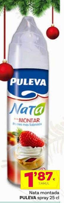 Supermercados Dani Nata montada puleva spray oferta
