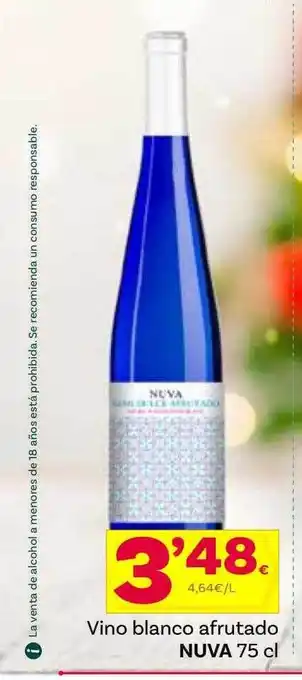 Supermercados Dani Vino blanco afrutado nuva oferta