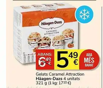 Consum Gelats caramel attraction häagen-dazs oferta