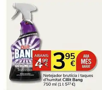 Consum Netejador brutícia i taques d'humitat cillit bang oferta
