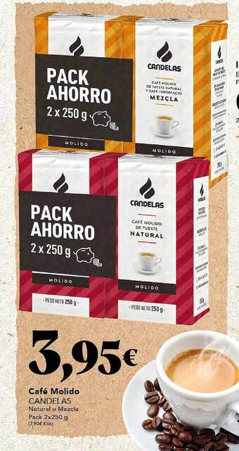 Gadis Café molido candelas oferta
