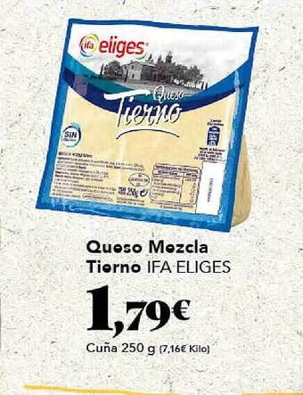 Gadis Queso mezcla tierno ifa eliges oferta