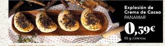Gadis Explosión de crema de cacao panamar oferta