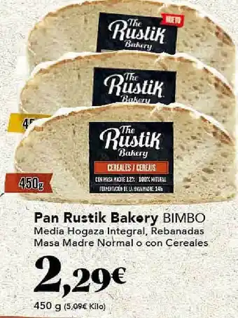 Gadis Pan rustik bakery bimbo oferta