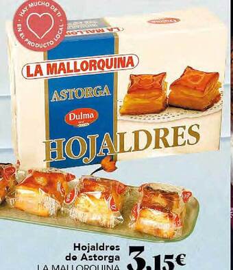 Gadis Hojaldres de astorga la mallorquina oferta