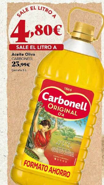 Gadis Aceite oliva carbonell oferta