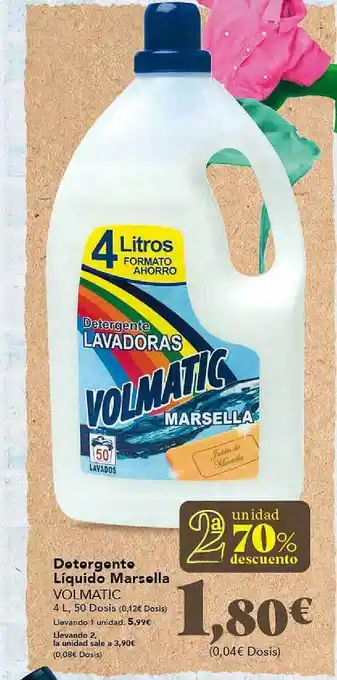 Gadis Detergente liquido marsella volmatic oferta