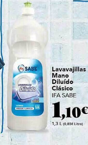 Gadis Lavavajillas mano diluído clásico ifa sabe oferta
