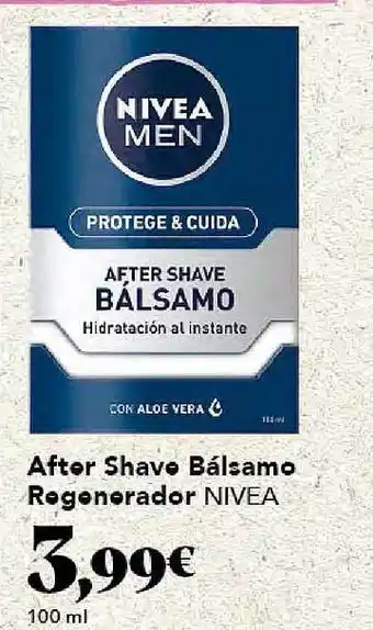 Gadis After shave bálsamo regenerador nivea oferta