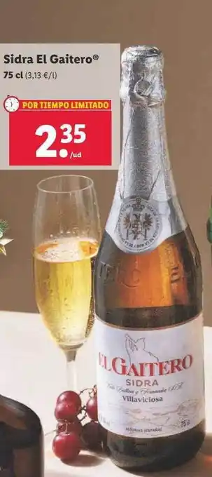 Lidl Sidra el gaitero oferta